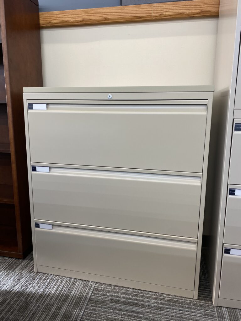 Pre-Owned, Teknion 36" 3 High Lateral File