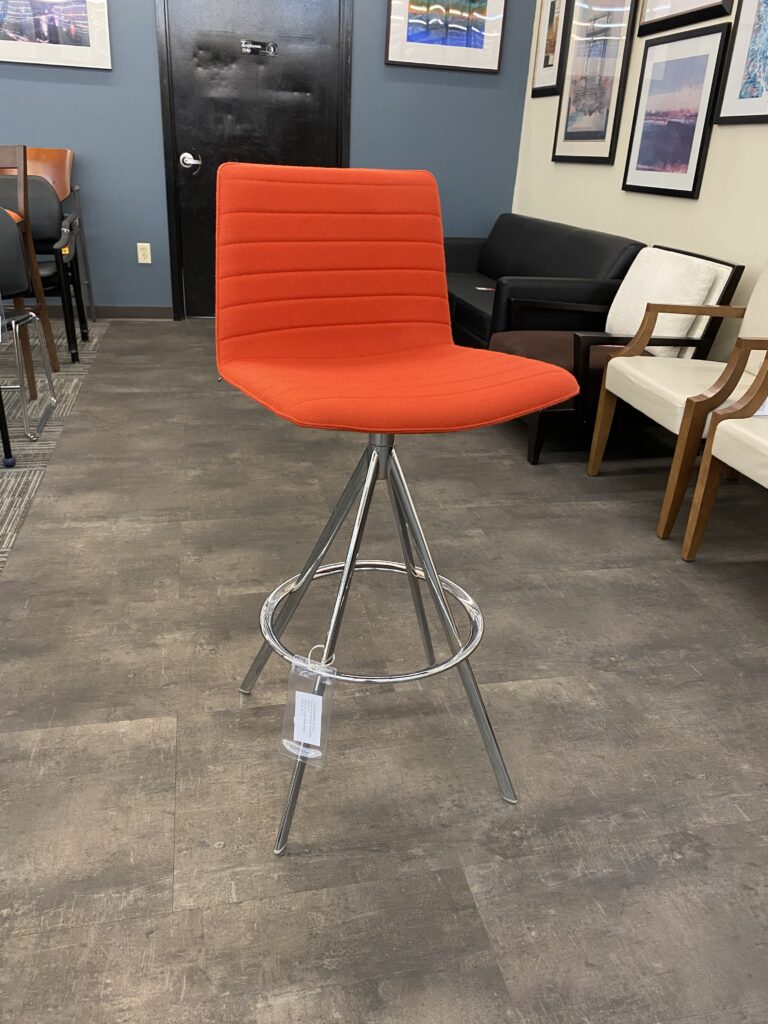 Pre-Owned, Andreu World Flex High Back Barstool