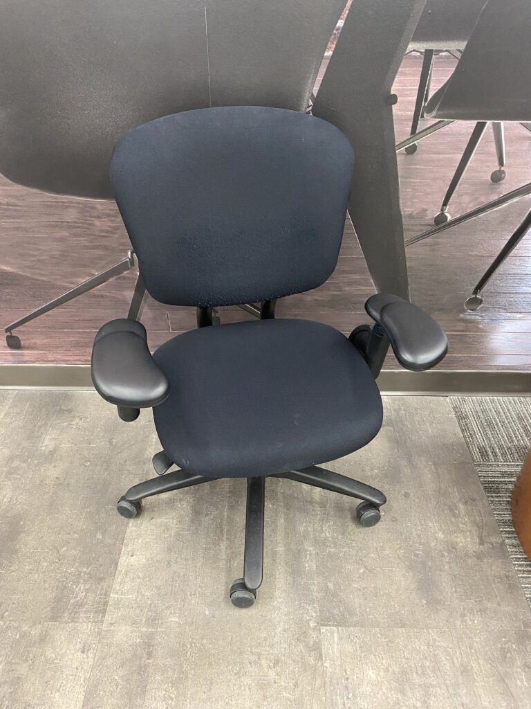 Pre-Owned, Haworth Improv Task Chair, Black