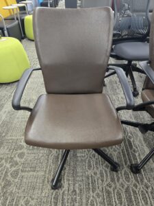 Pre-Owned Haworth Leather Conference Chair