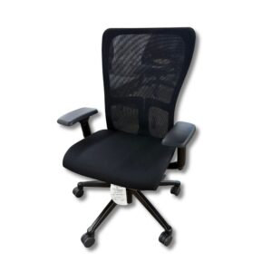 Pre-Owned Haworth Zody Task Chair with Fabric Seat and Black Base