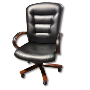 Pre-Owned Kimball Leather Conference Chair