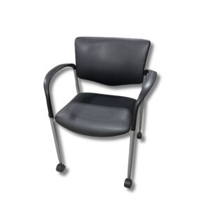 Pre-Owned Trendway Padded Side Chair with Casters