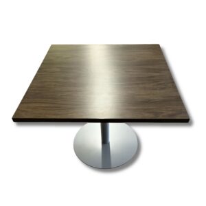 Pre-Owned Cafe Table with Wood Laminate Top - 36"
